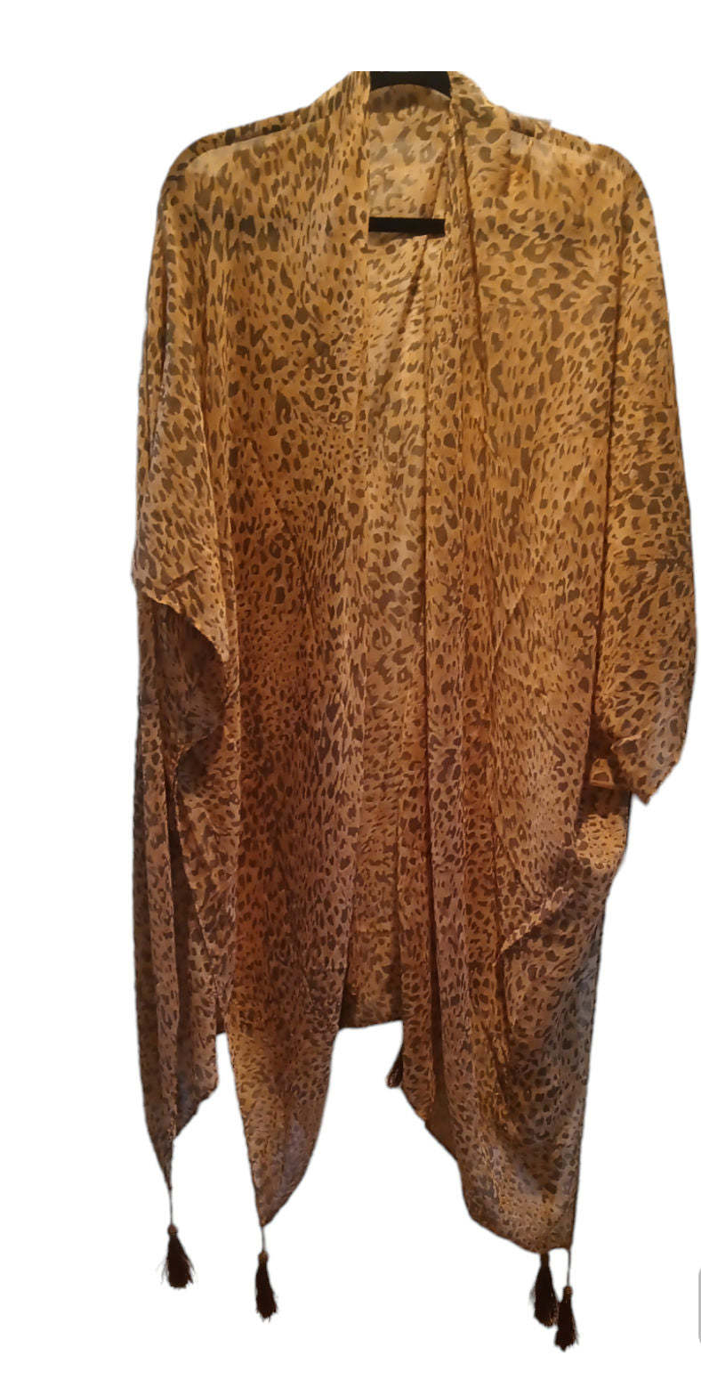 Cheetah Print Ruana image 0