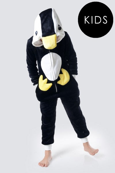 Yelete Kid's Penguin Animal One Piece Pajama image 0