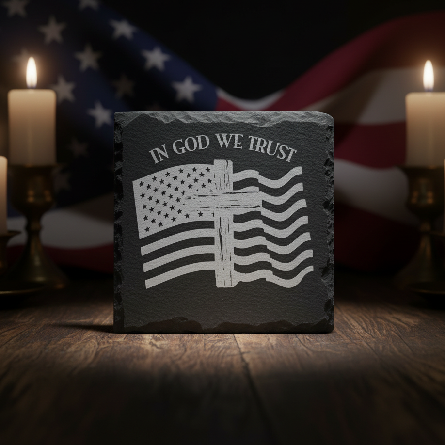 In God We Trust Coaster