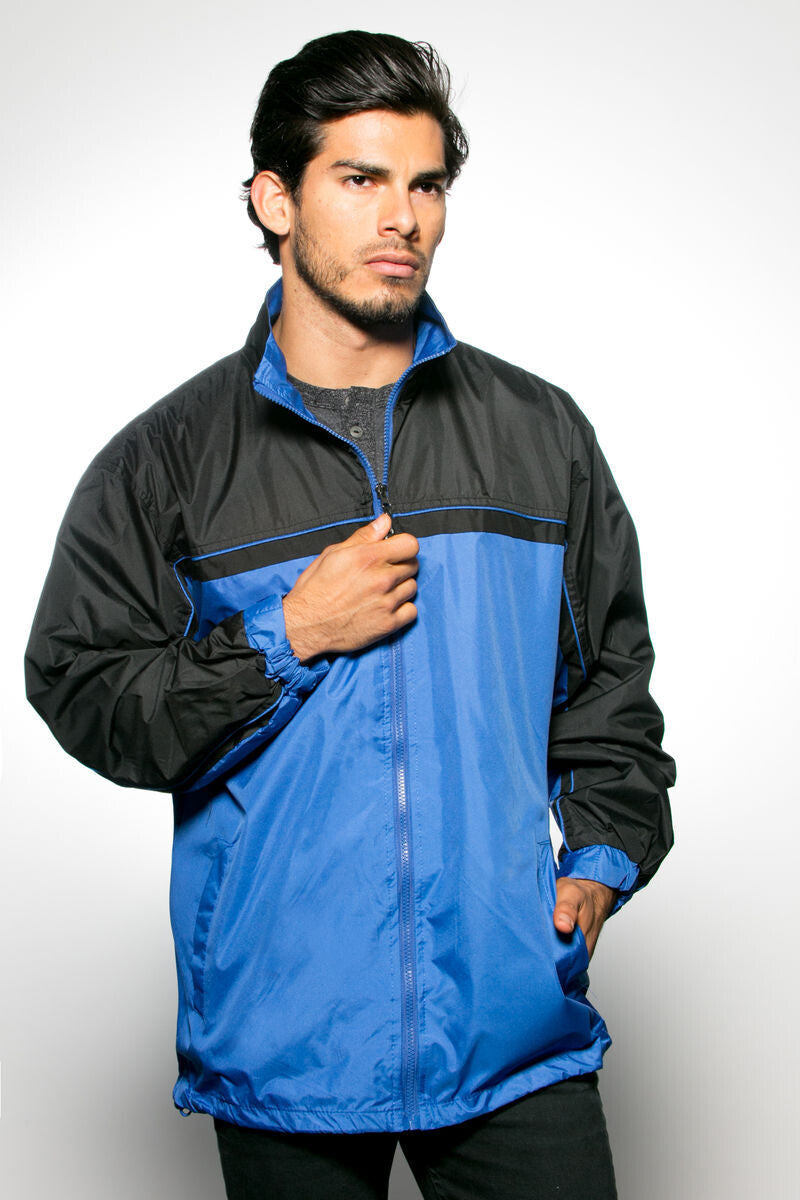 I5 Apparel Men's Lightweight Windbreaker Rain Jacket image 0