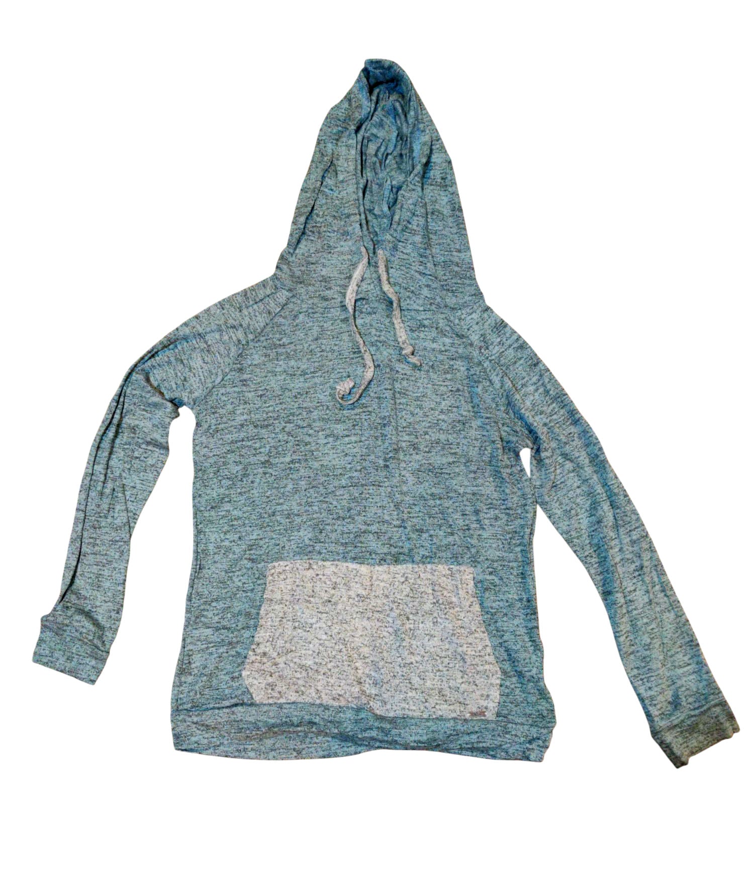 Hello Mello Carefree Threads Women's Heather Drawstring Hooded Sweatshirt image 0