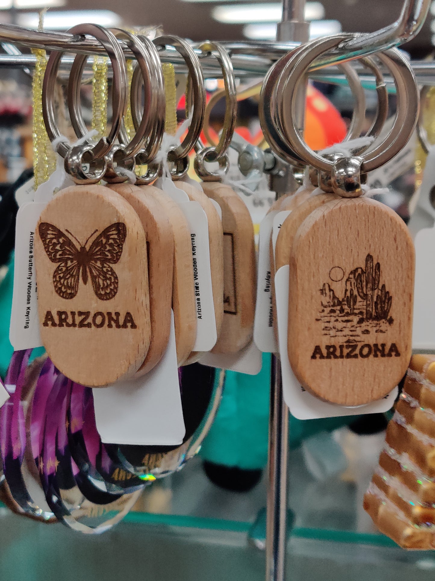Custom Wood Key Chains