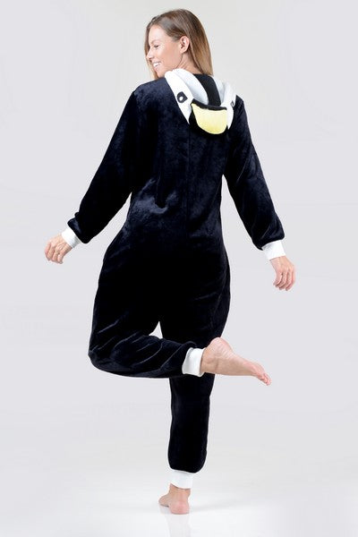 Yelete Women's Penguin Animal One Piece Pajama image 2