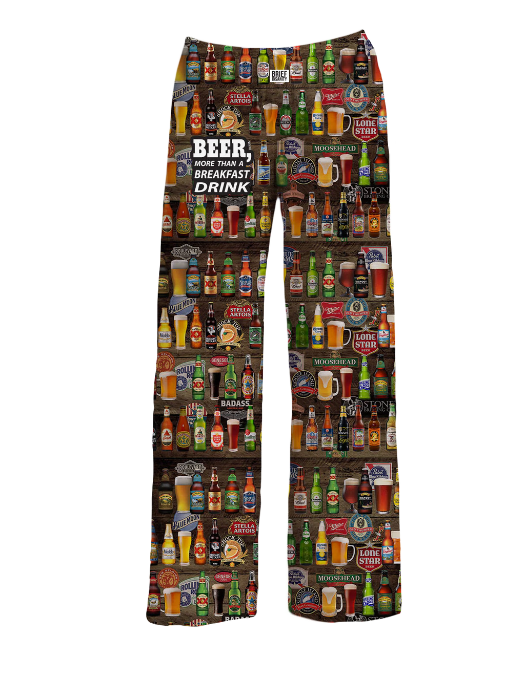 Brief Insanity Beer For Breakfast Pajama Pants image 0