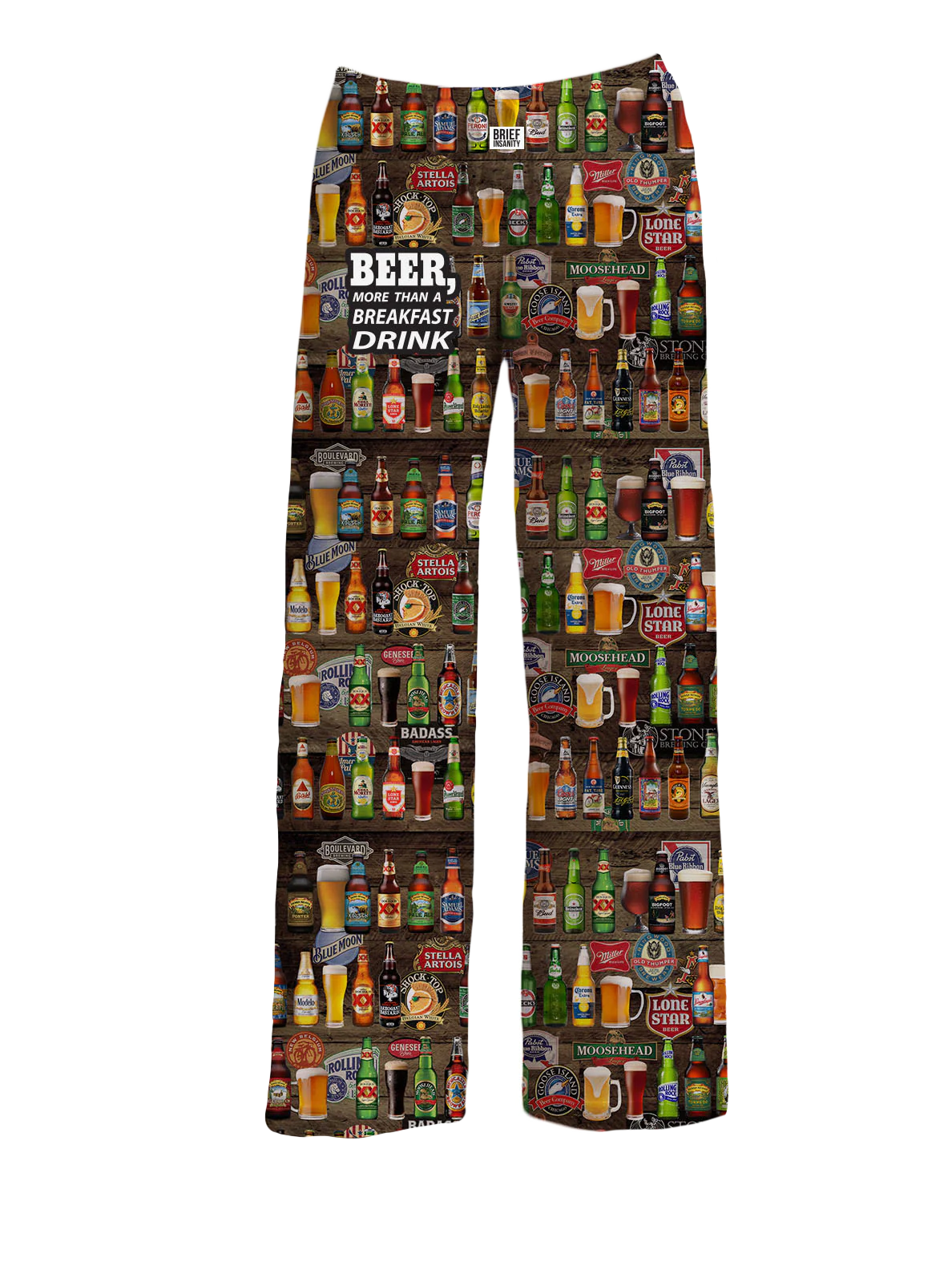 Brief Insanity Beer For Breakfast Pajama Pants image 0