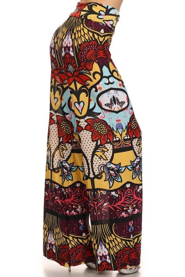 Printed Palazzos Pants image 0