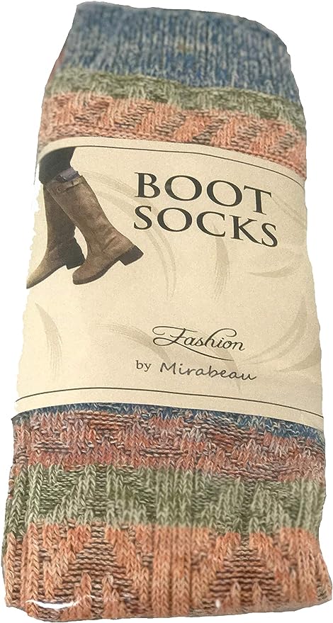 Fashion Boot Socks (Pumpkin Blue) image 0