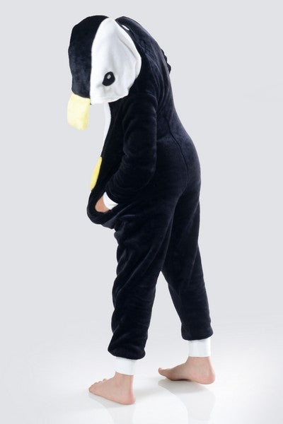 Yelete Kid's Penguin Animal One Piece Pajama image 1