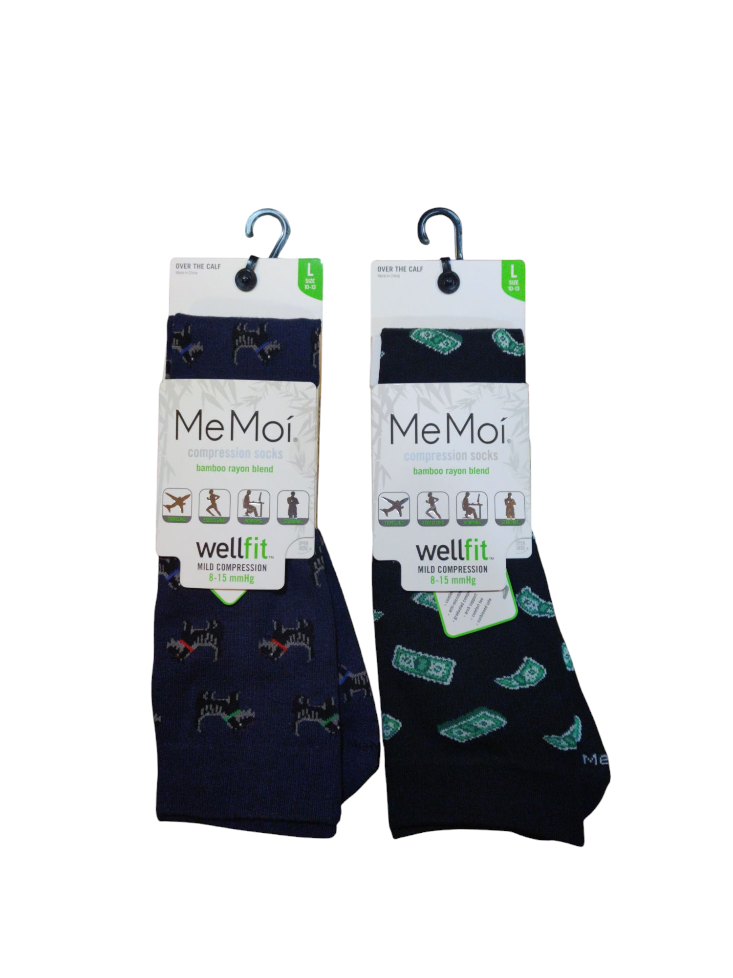 MeMoi Over the Calf Compression Socks (L) image 0