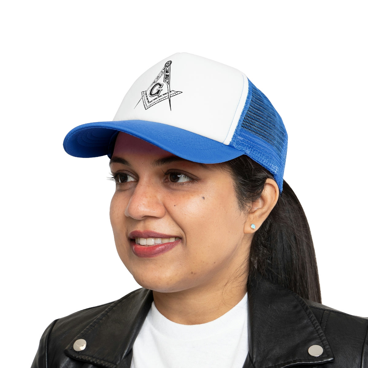 Mason Square & Compass Mesh Cap image 10