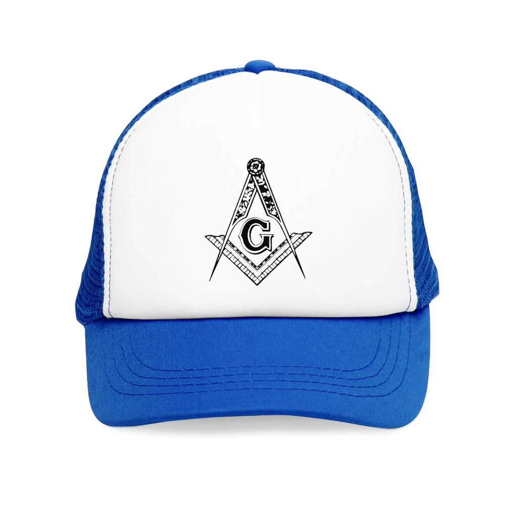 Mason Square & Compass Mesh Cap image 0