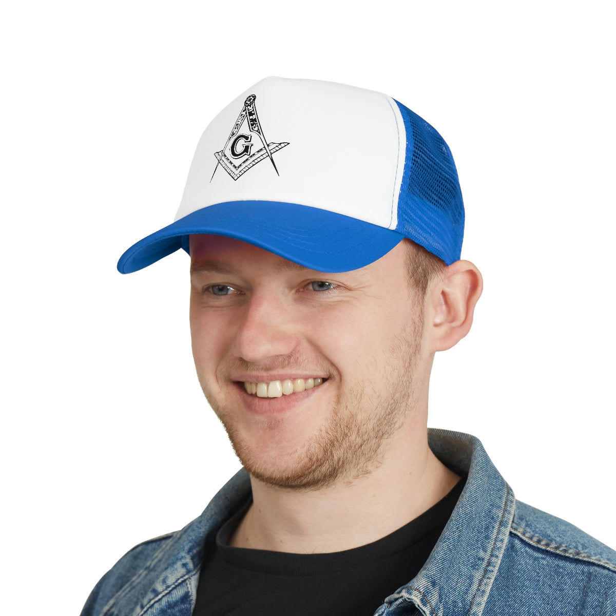 Mason Square & Compass Mesh Cap image 9