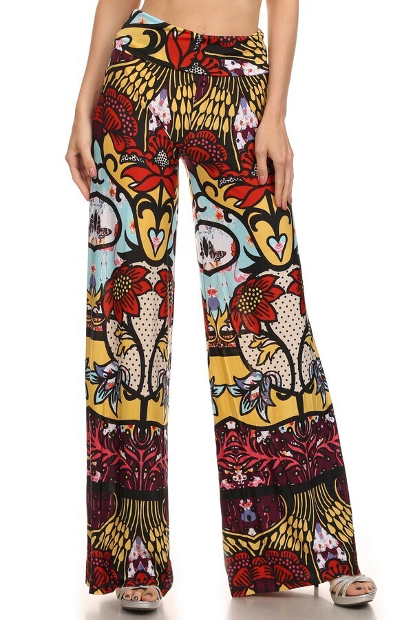 Printed Palazzos Pants image 1