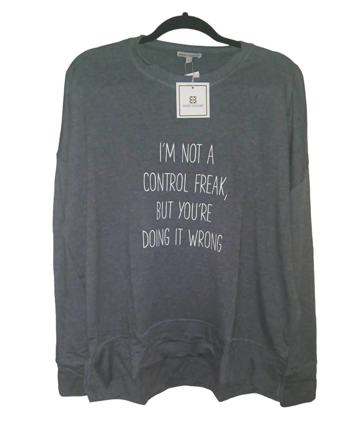 Mary Square Long Sleeve Sweatshirt image 0