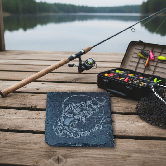 Bass Slate Coaster